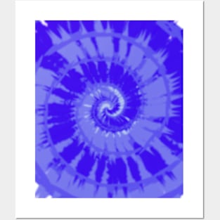 Spiral Ink Blue Edition Posters and Art